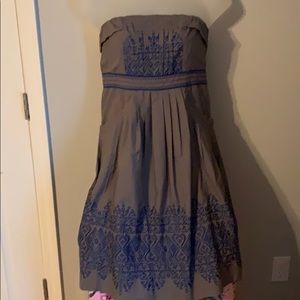 Strapless dress from free people! Very cute